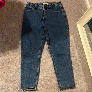 Abercrombie & Fitch Dark Blue skinny high rise Jeans